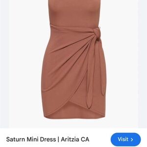 Wilfred mini Saturn wrap dress XXS